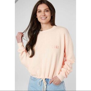 BILLABONG Faded In The Sun Cropped Sweatshirt
Peach medium